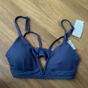 Bralette NWT $114 | L’SPACE BRA | Navy Bra | D cup